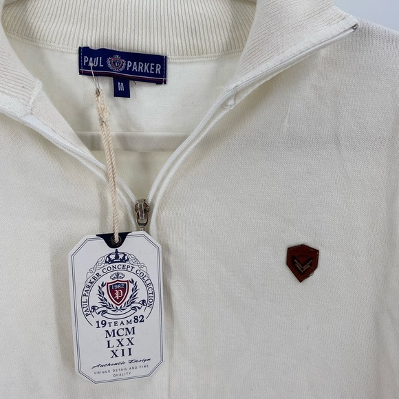 PAUL PARKER - Men’s Pullover in Ecru - Picture 5 of 7